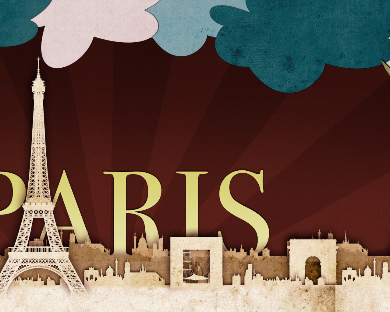 Нарисованый Париж