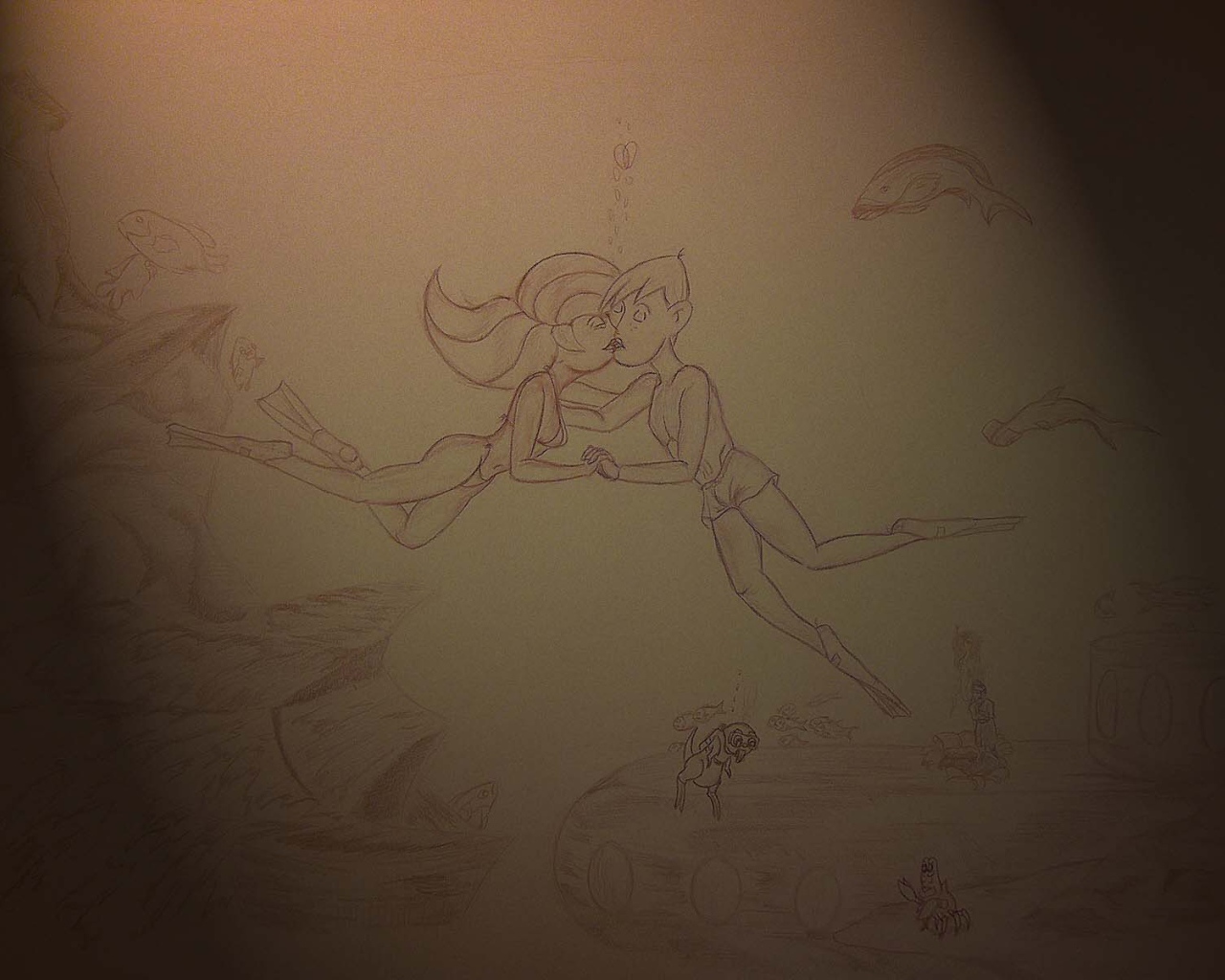 Подводный поцелуй