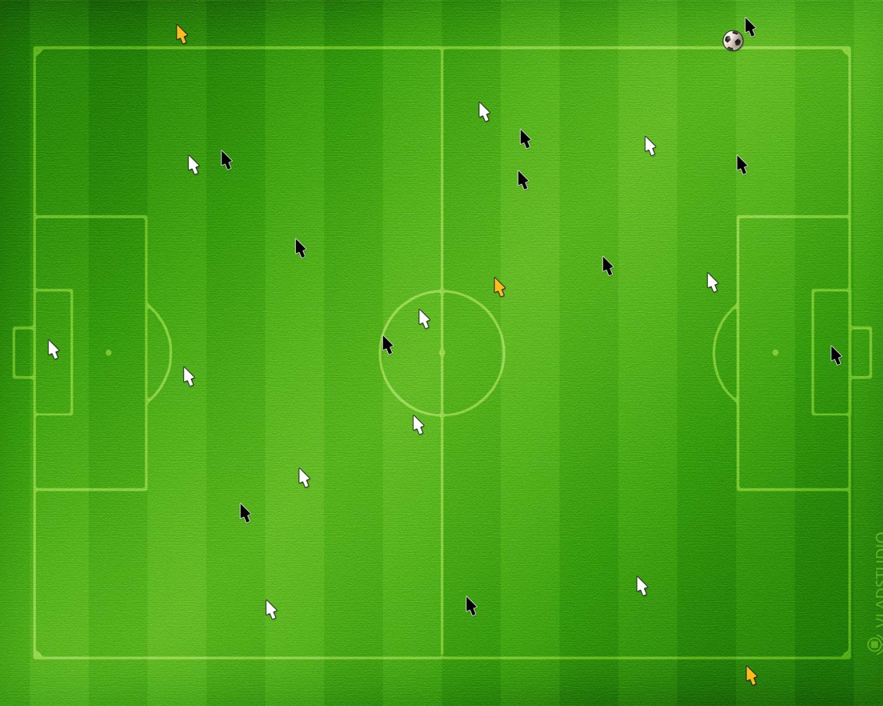 Поле Всемирного Чемпионата по футболу
