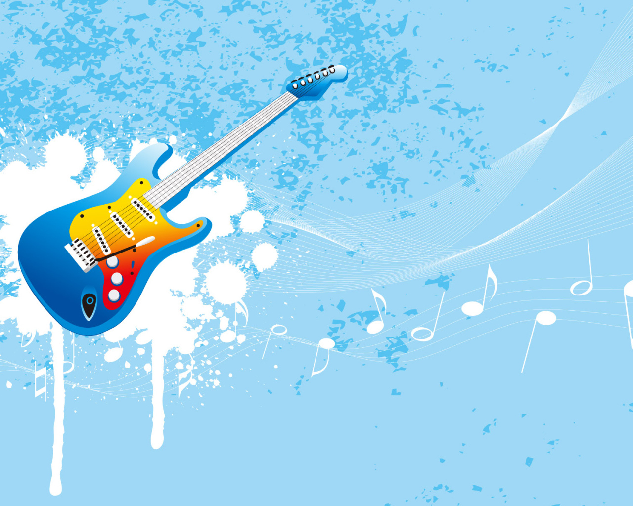 Голубая гитара