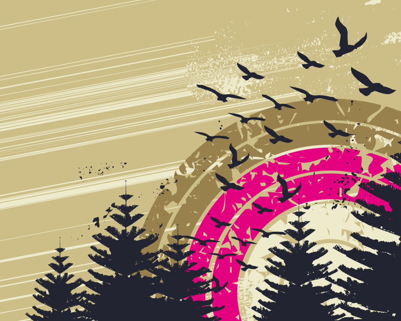 Векторные птицы