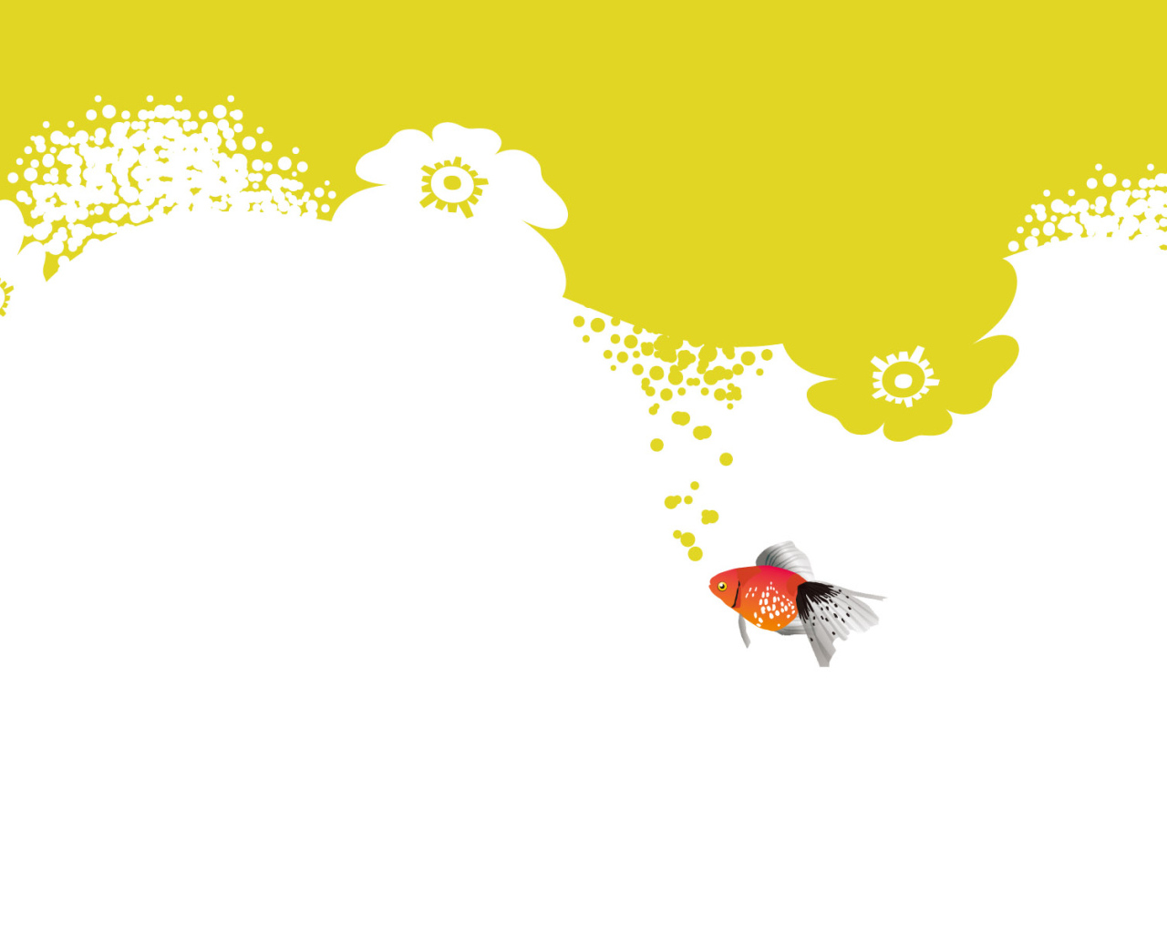 Векторная рыбка