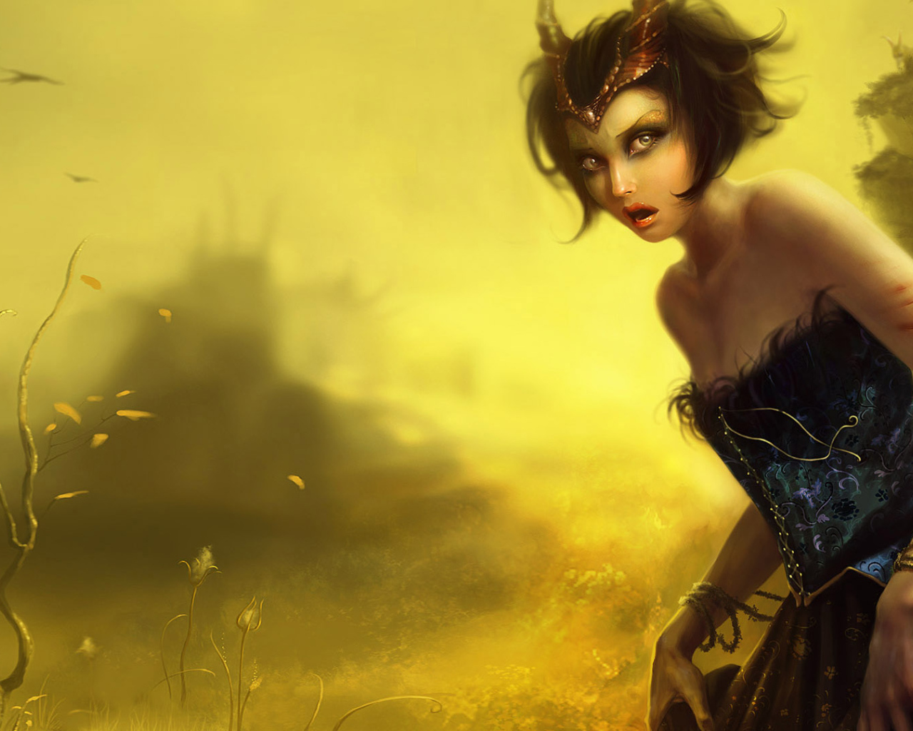 Девушка адских кровей