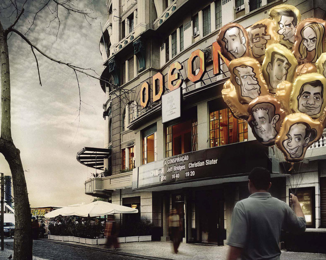 Шары в виде головы