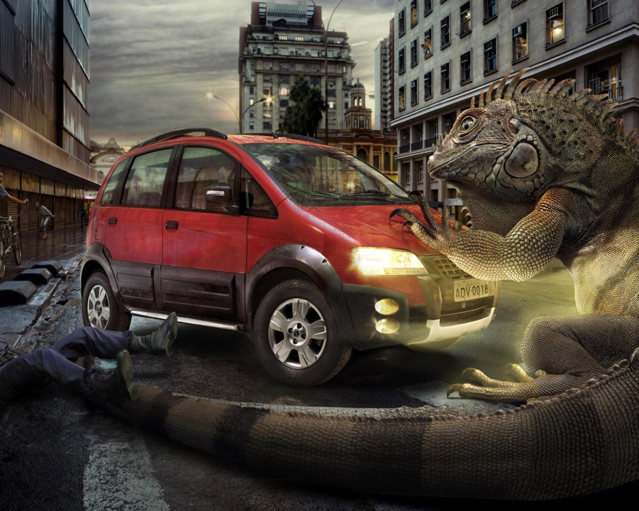 Городская рептилия