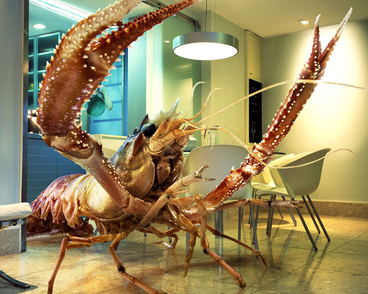 Огромный рак