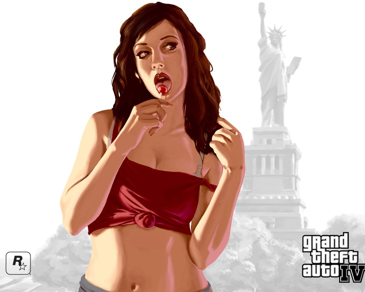 Девушка из Grand Theft Auto 4
