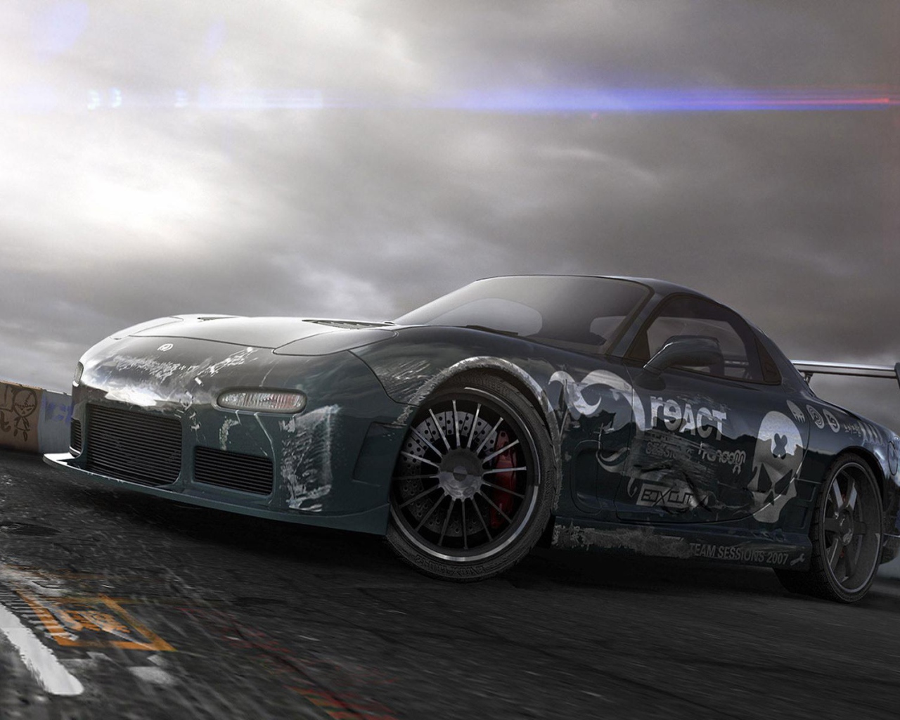 NFS Pro street Гоночный симулятор