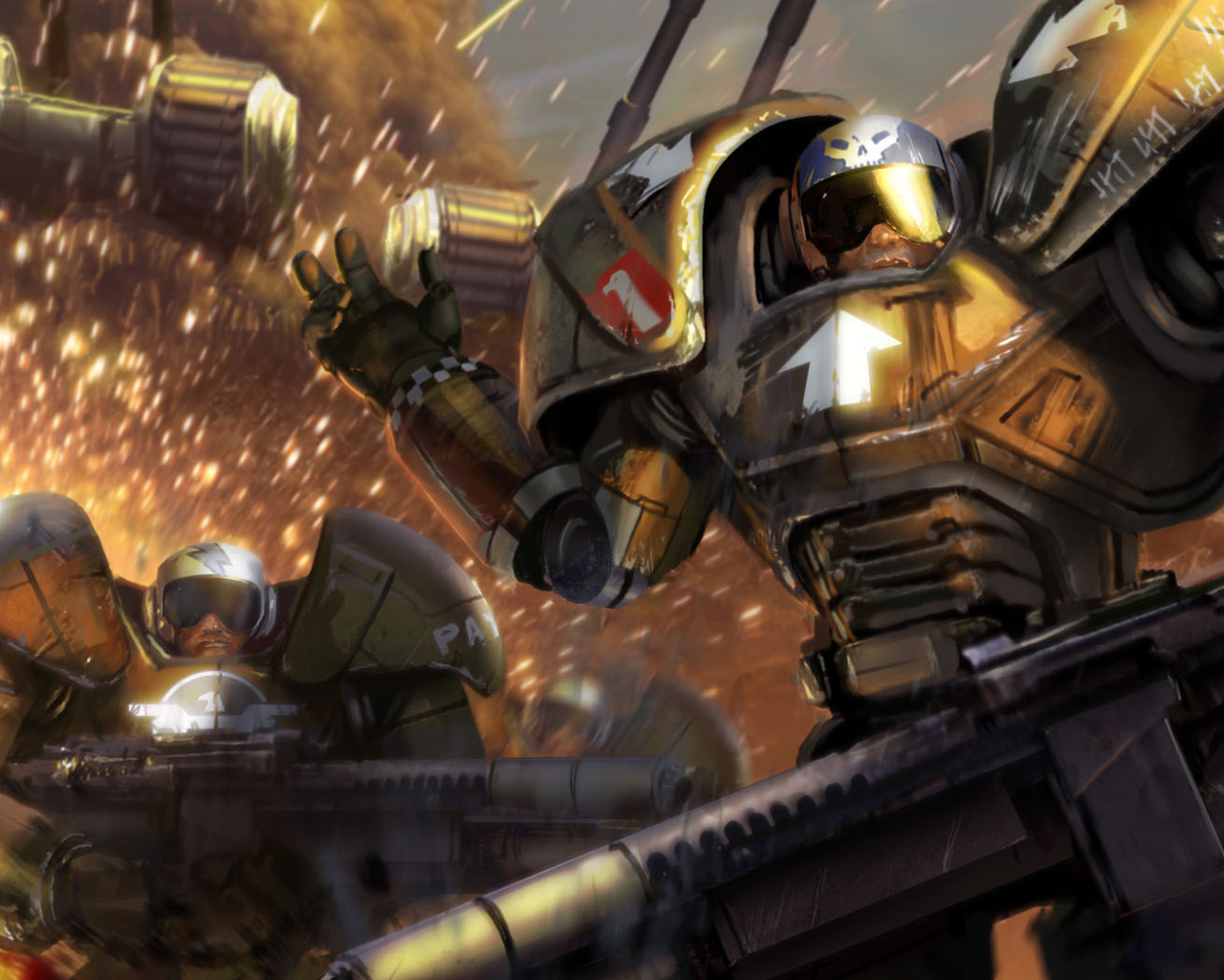 Star Craft 2 солдаты