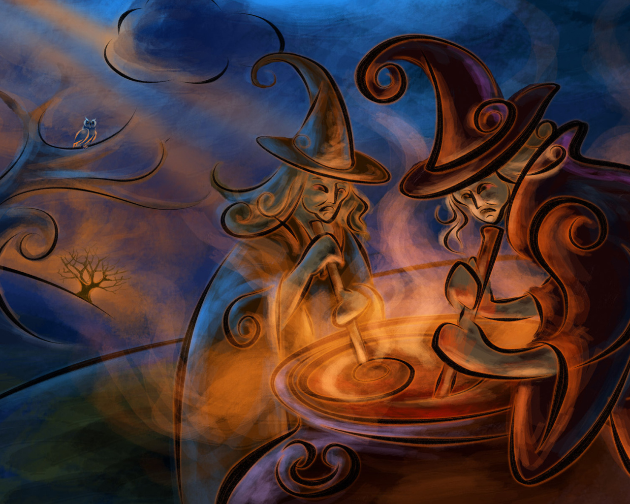 Хэллоуин / Ведьмино Колдовство