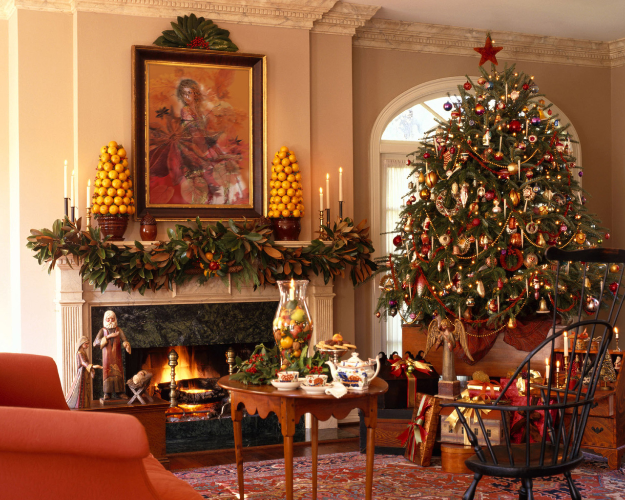 Украшения комнаты для гостей