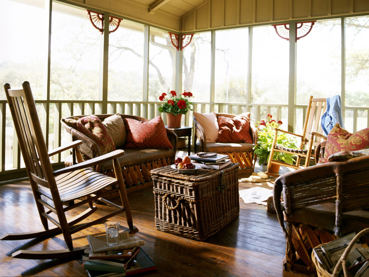 Комната с видом на террасу