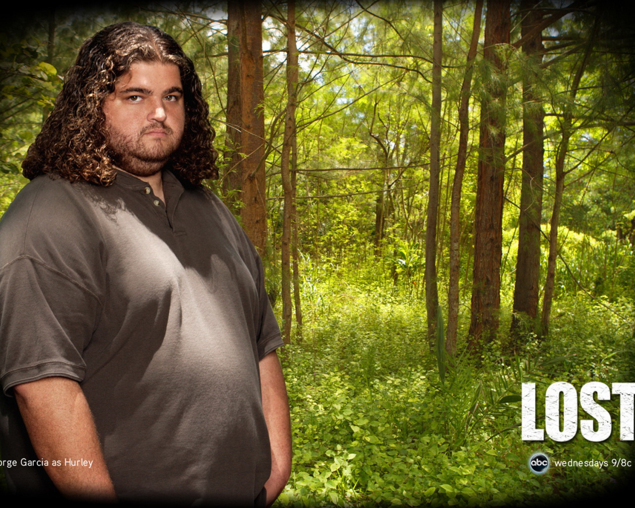 Остаться в живых / Сериал потерянные / LOST/ толстяк Херли