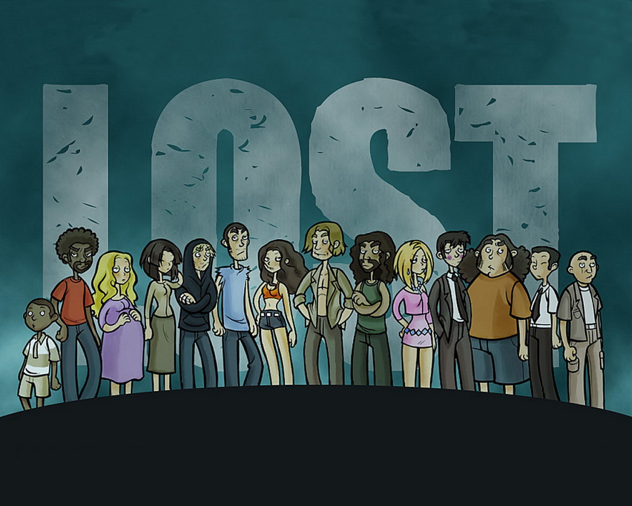 Остаться в живых / Сериал потерянные / LOST
