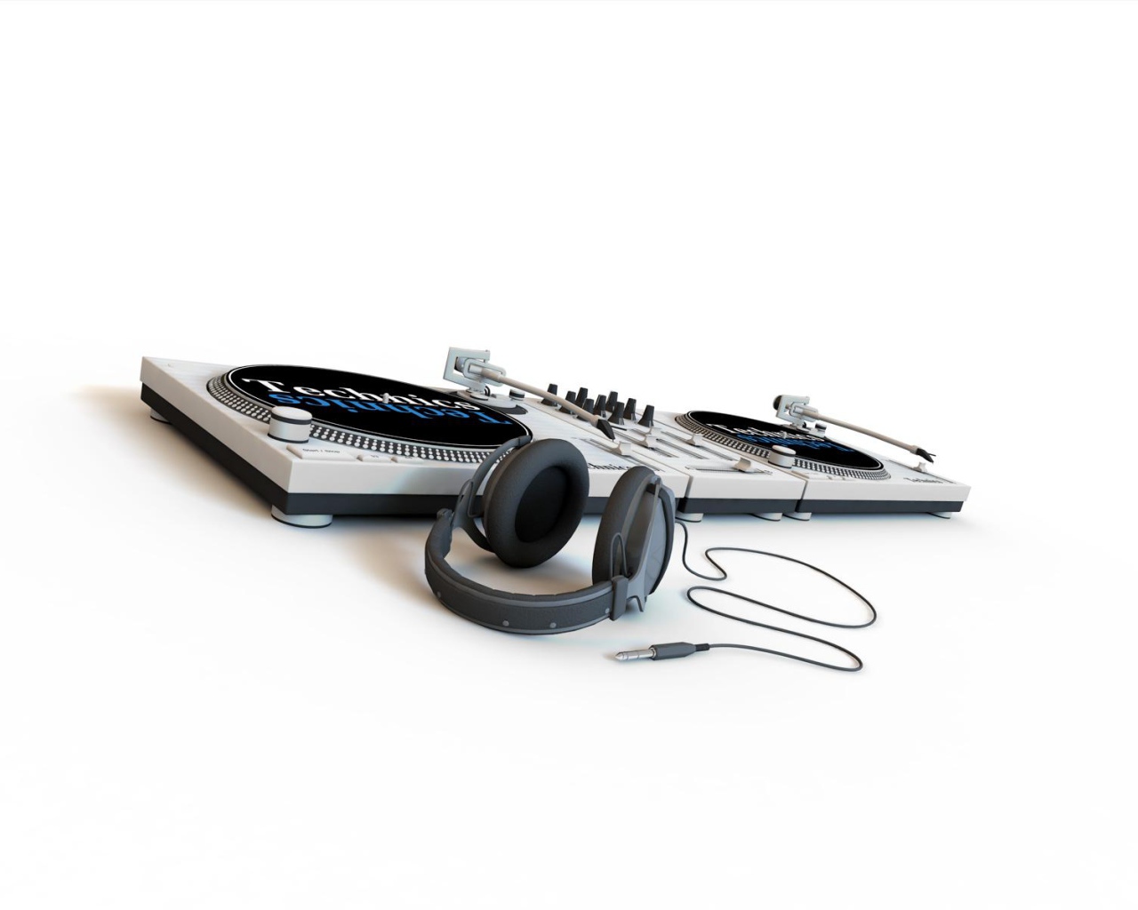 Technics - рабочий стол Диджея