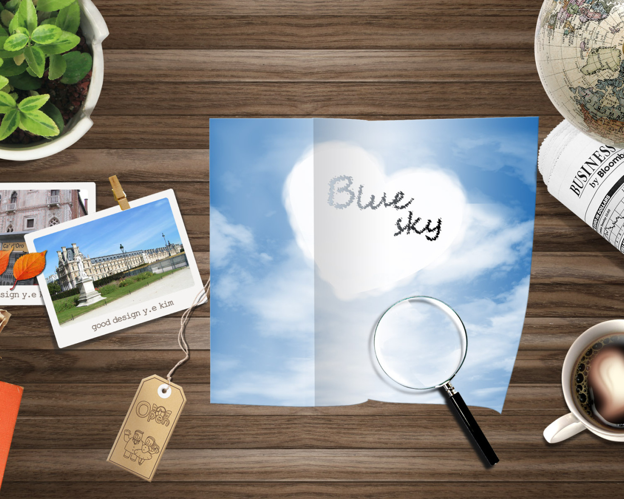 Рабочий стол дизайнера