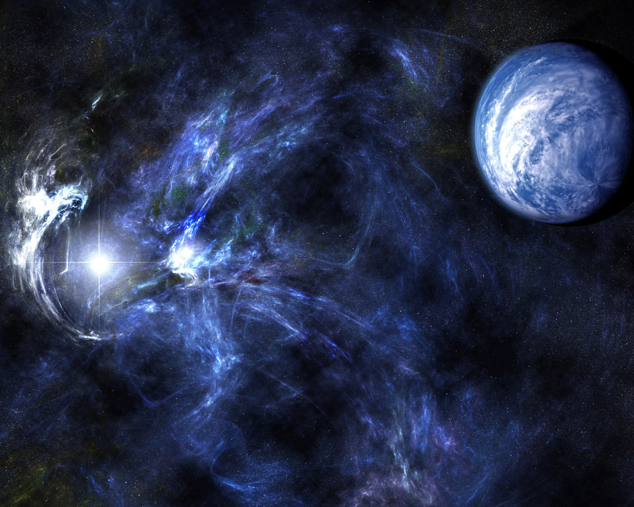 Синяя планета