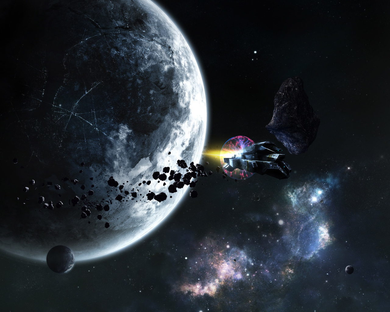 Орбита серой планеты