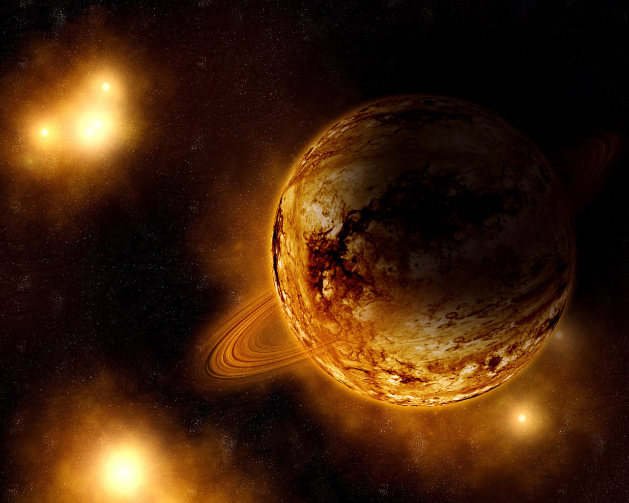 Пылающая планета