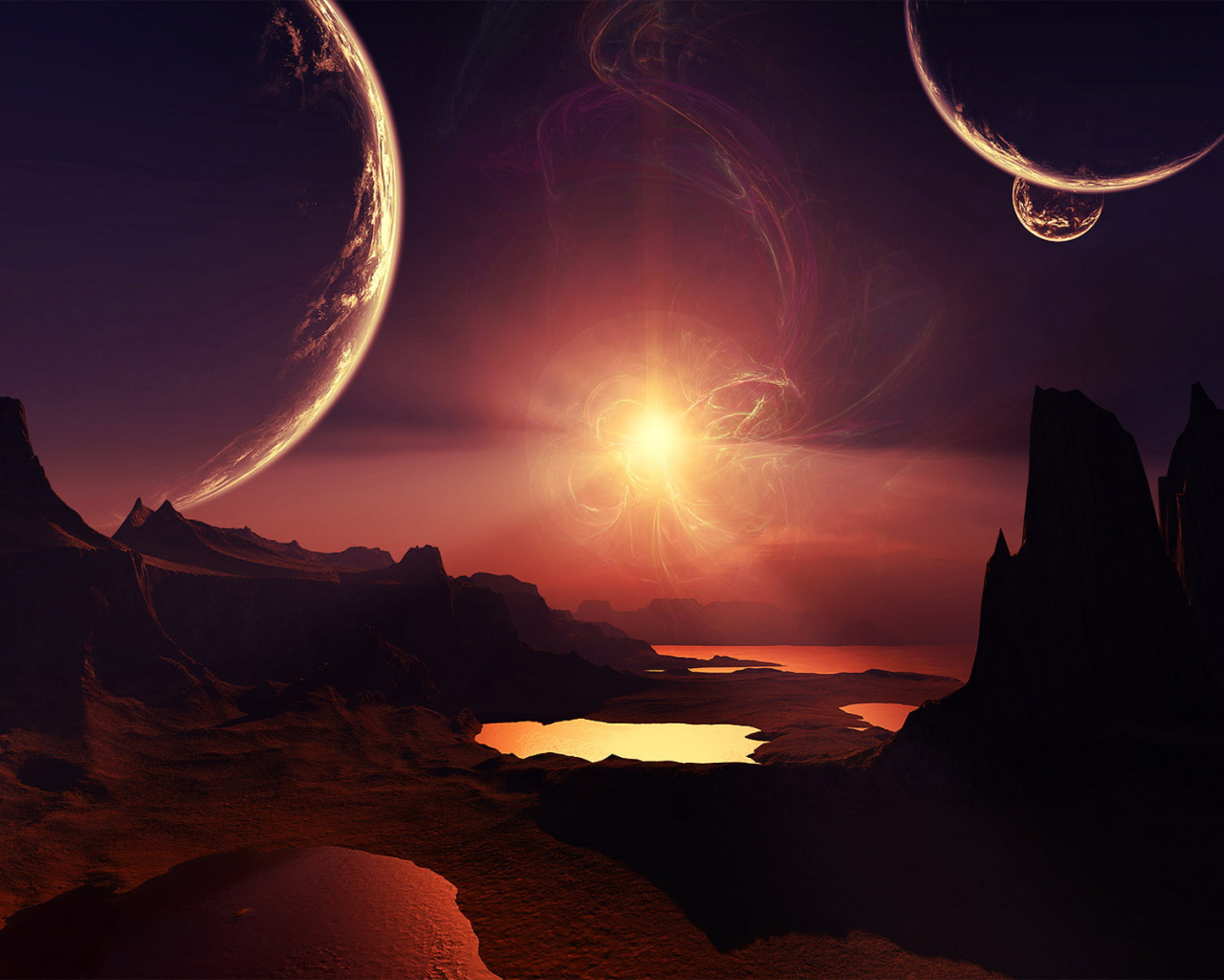 Невероятный небесный вид