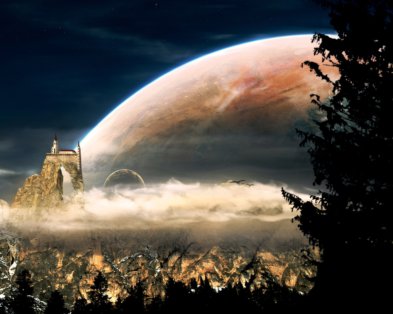 Невероятно близкие планеты