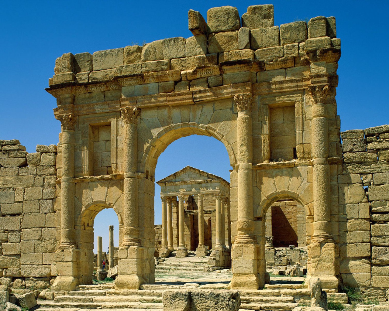 Римские Руины / Сбеитла / Тунис / Африка