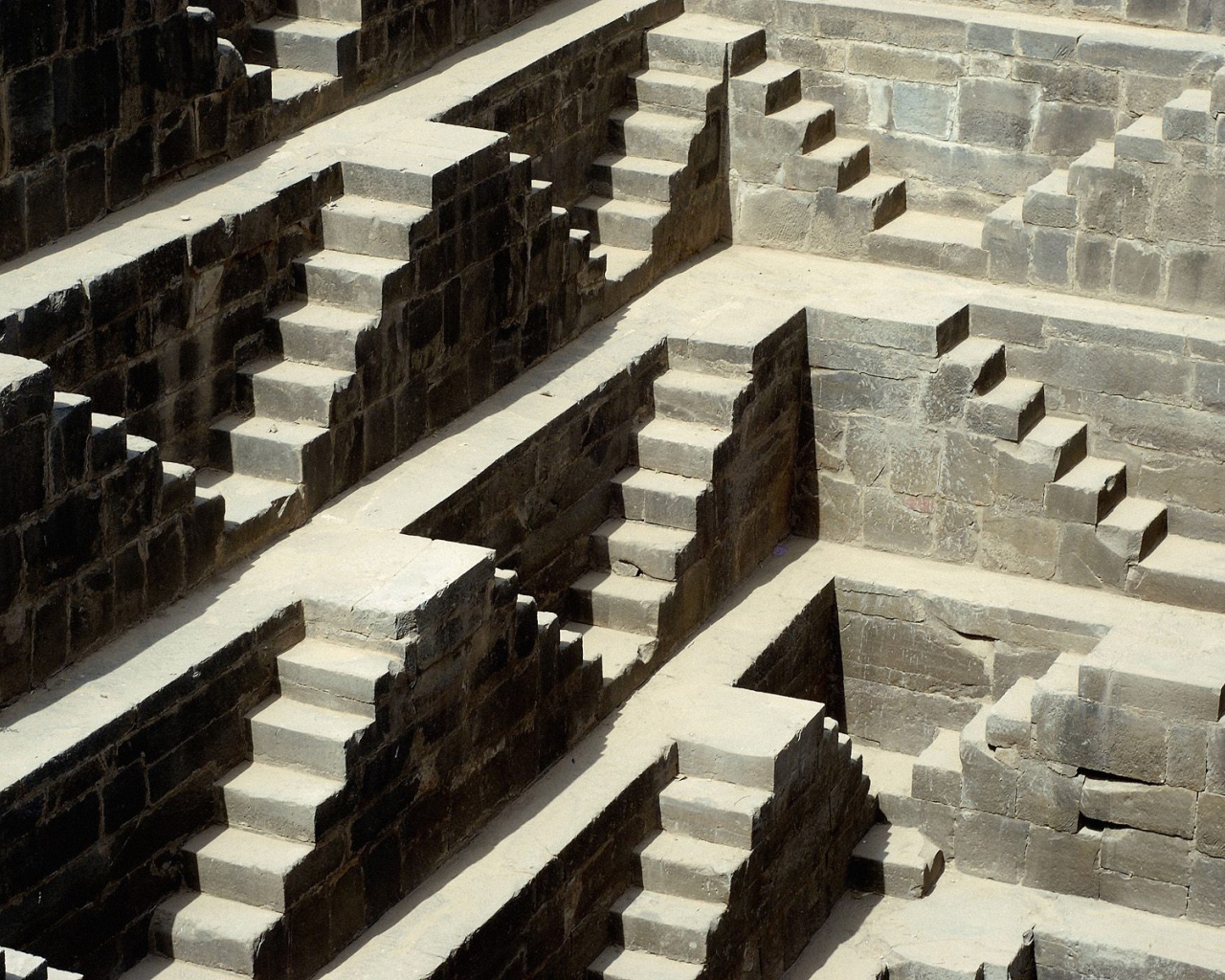 Детали Чанг Баори / Абанери / Раджастан / Индия