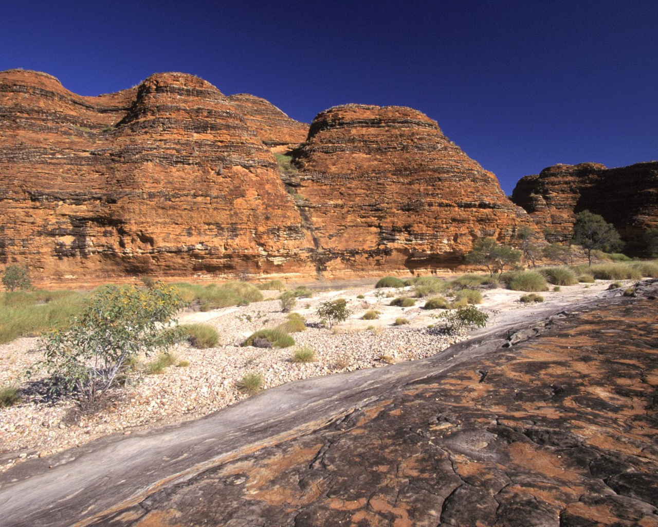 Горный массив  / Равнины Кимберли / Пурнулулу Национальный Парк / Австралия