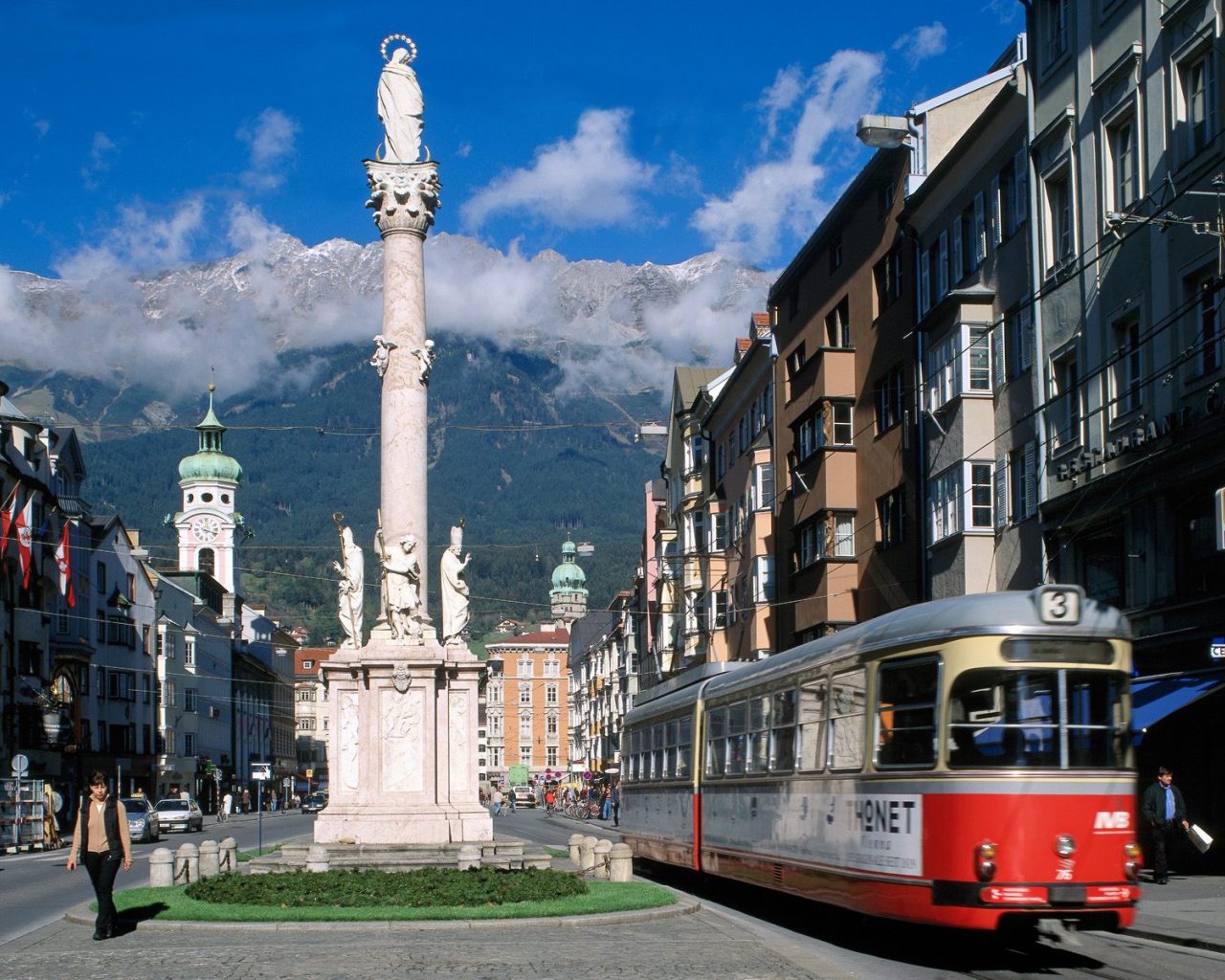 Улица Марии Терезы, Инсбрук, Австрия