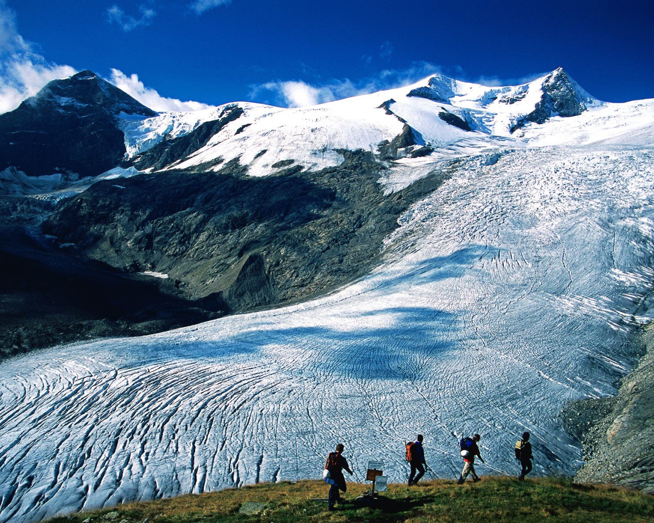 Ледник Schlaten, Hohe Tauern Национальный Парк, Австрия