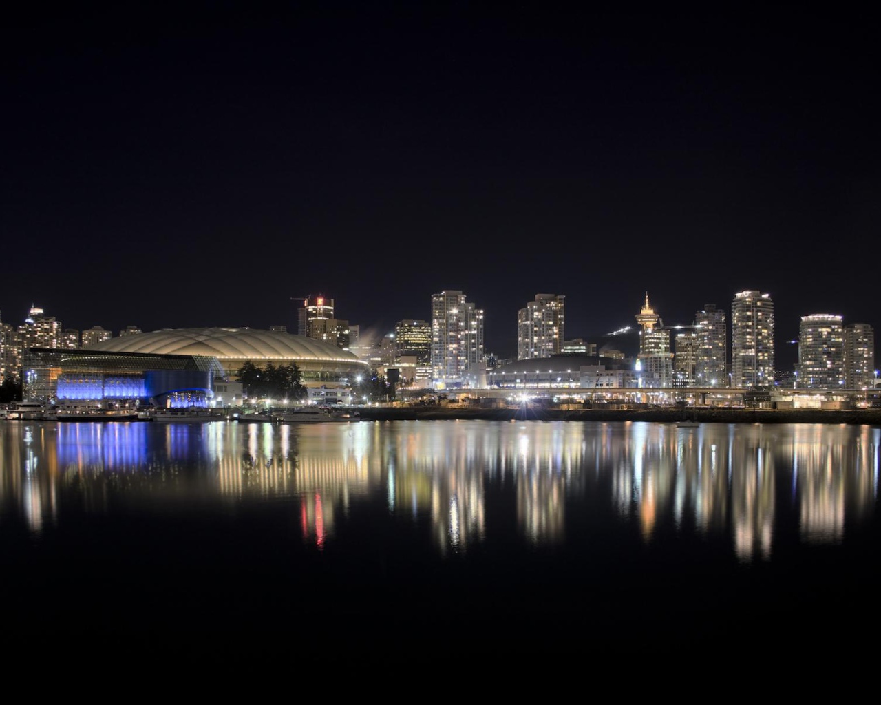 Ванкуверский городской пейзаж
