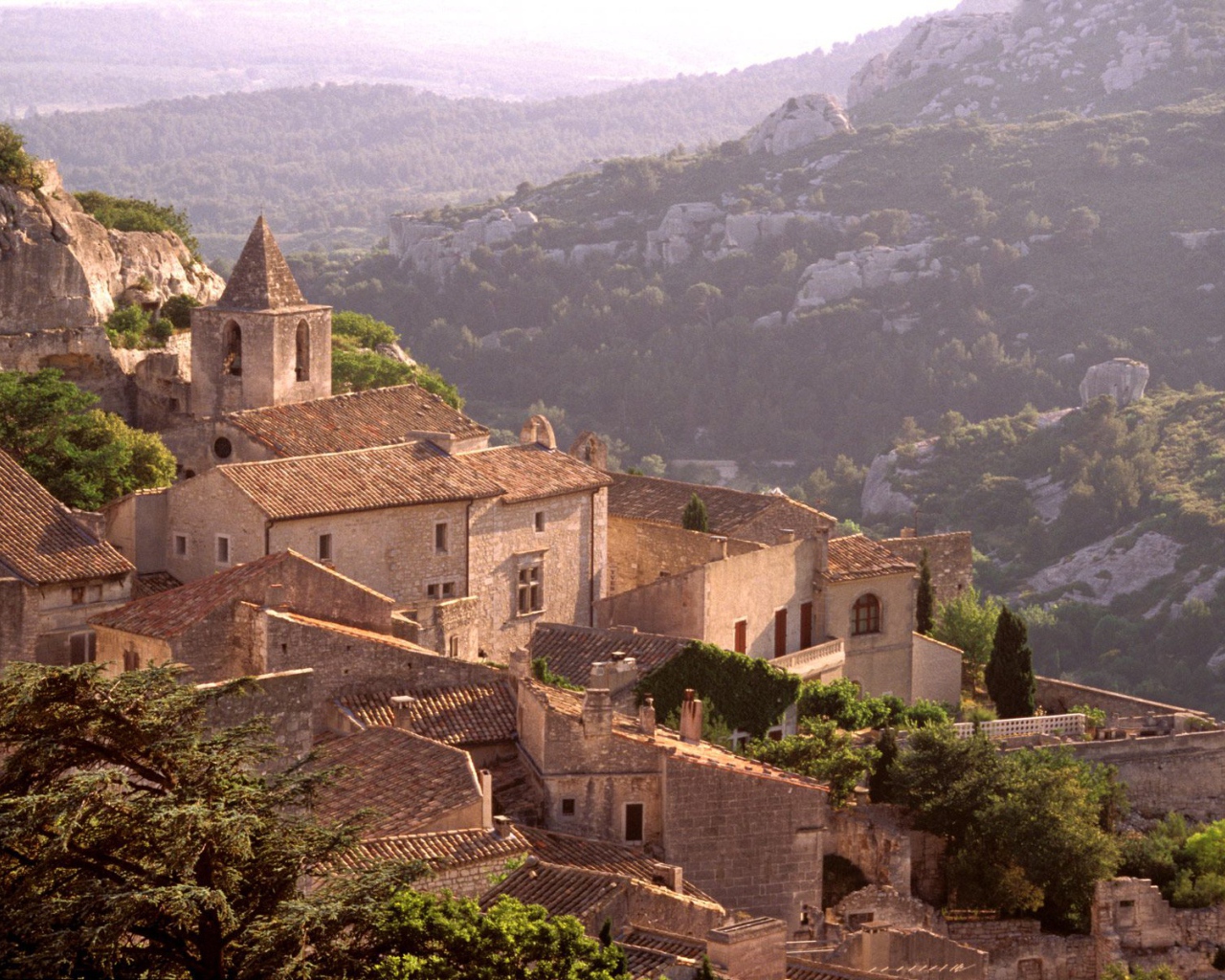 Деревня Les Baux