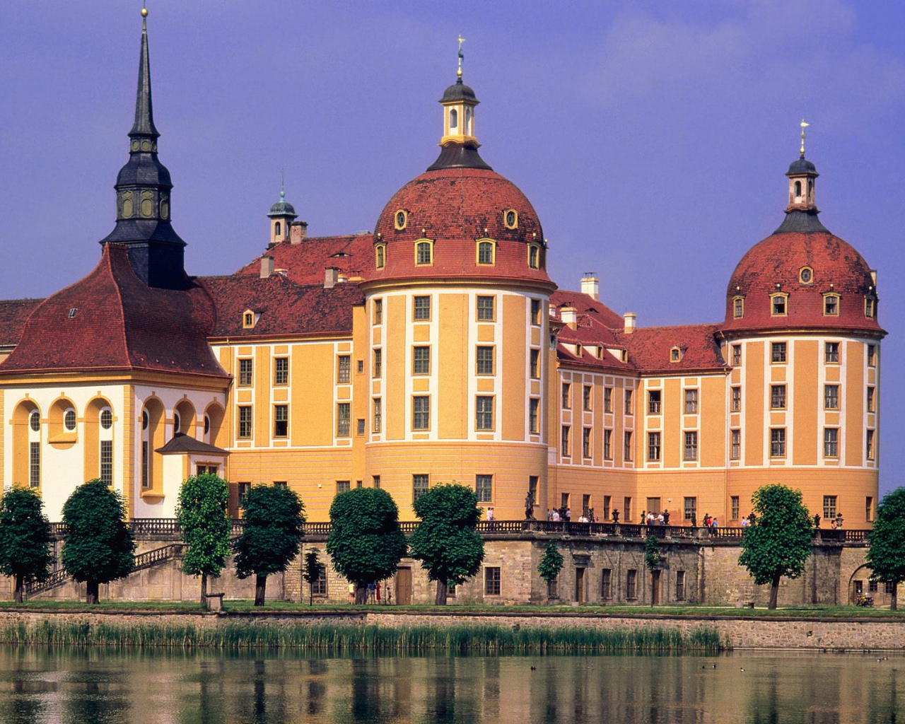 Замок Moritzburg