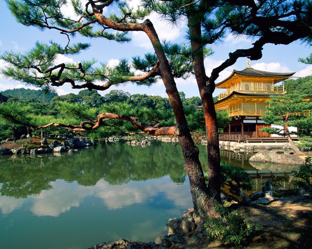 Храм Kinkaku-ji, Киото