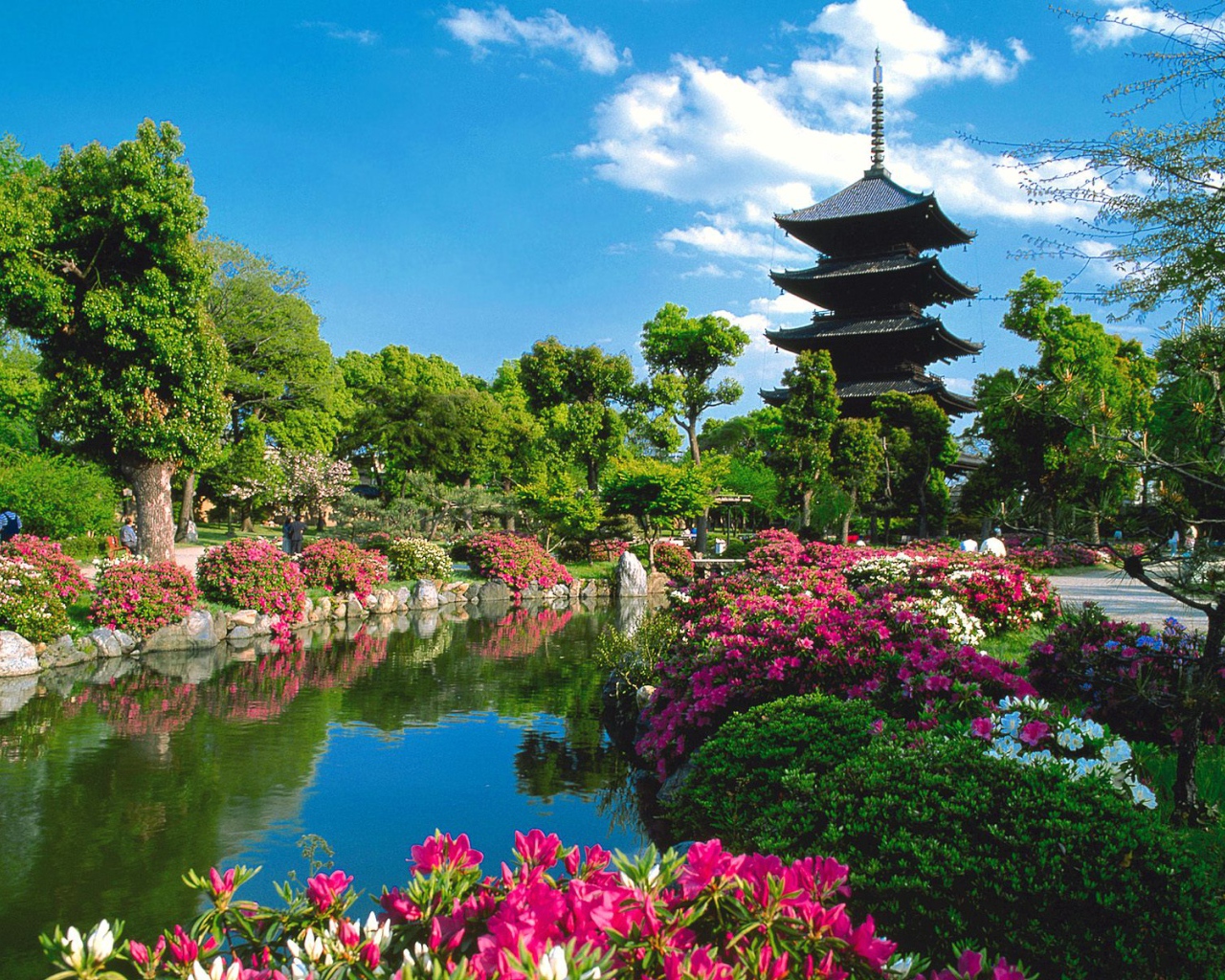 Храм Toji, Киото, Япония