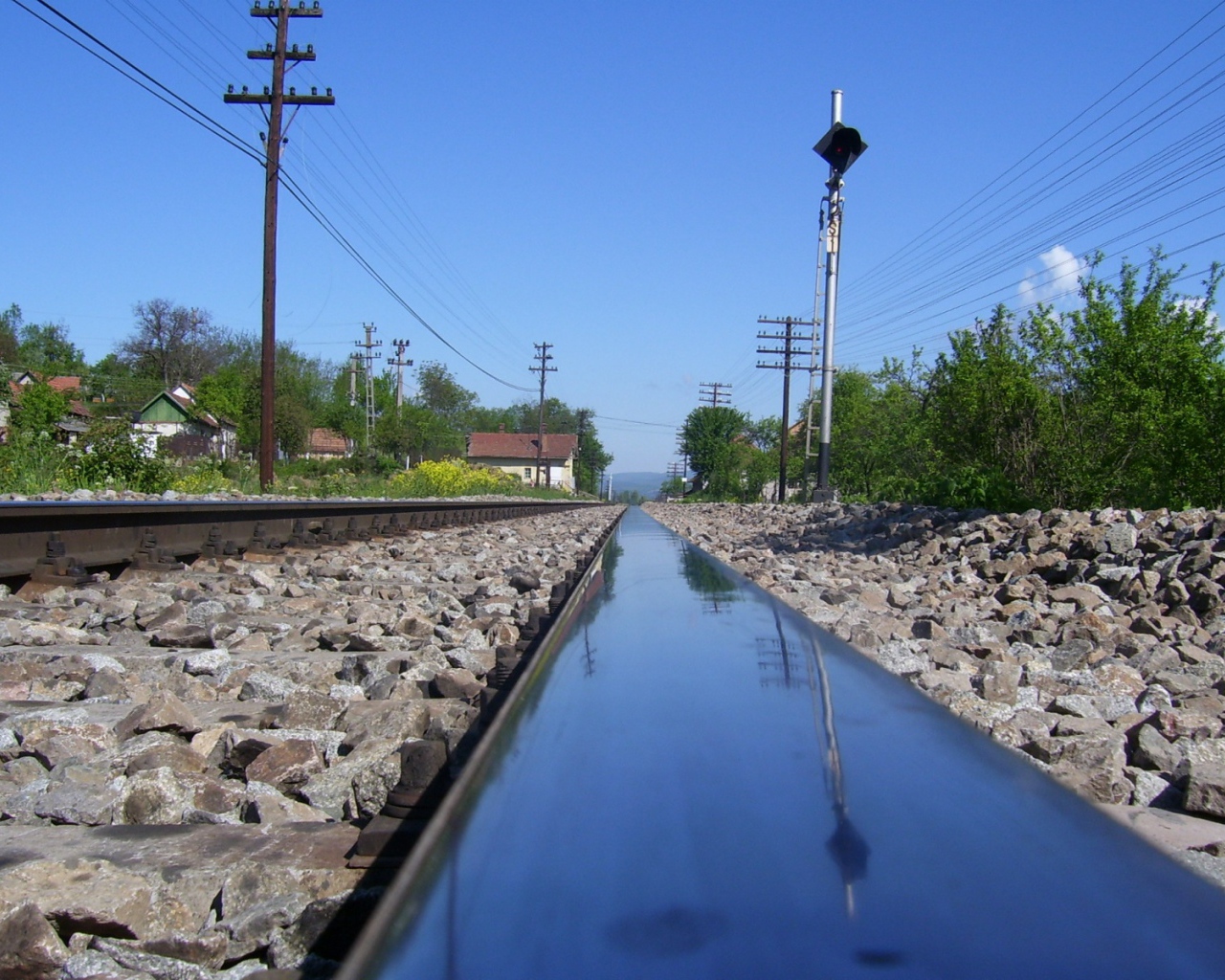 Железнодорожное зеркало