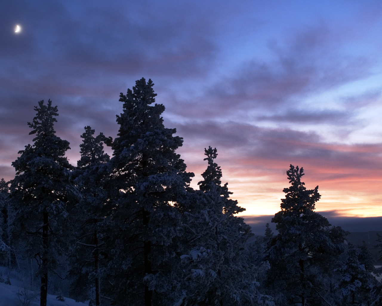 Северный закат