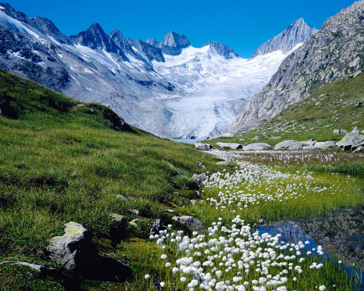 Unteraargletscher, Швейцария