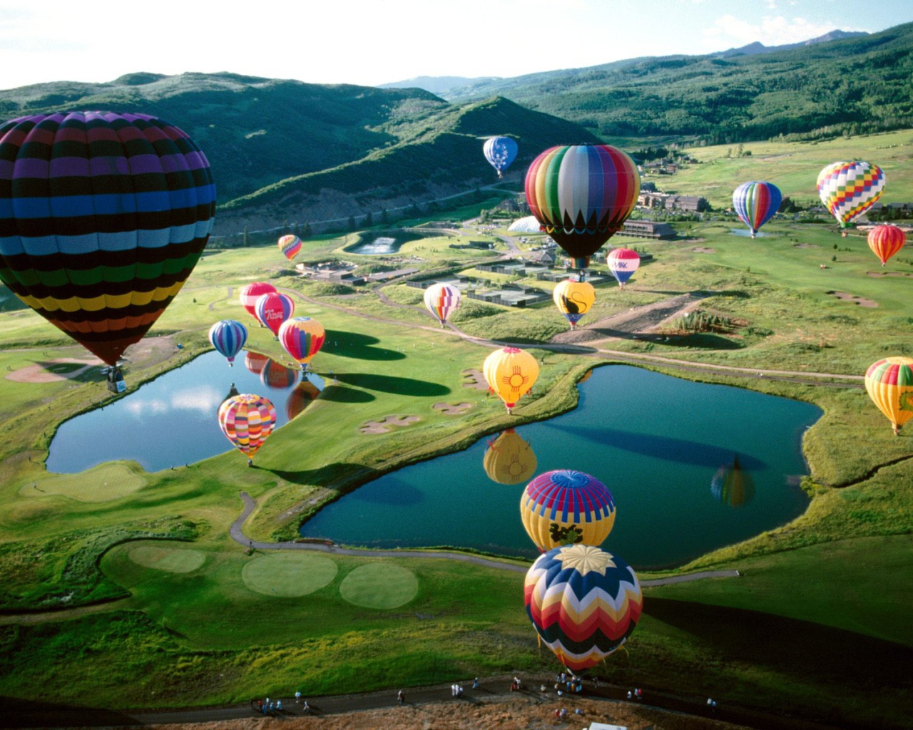 Фестиваль воздушного шара США