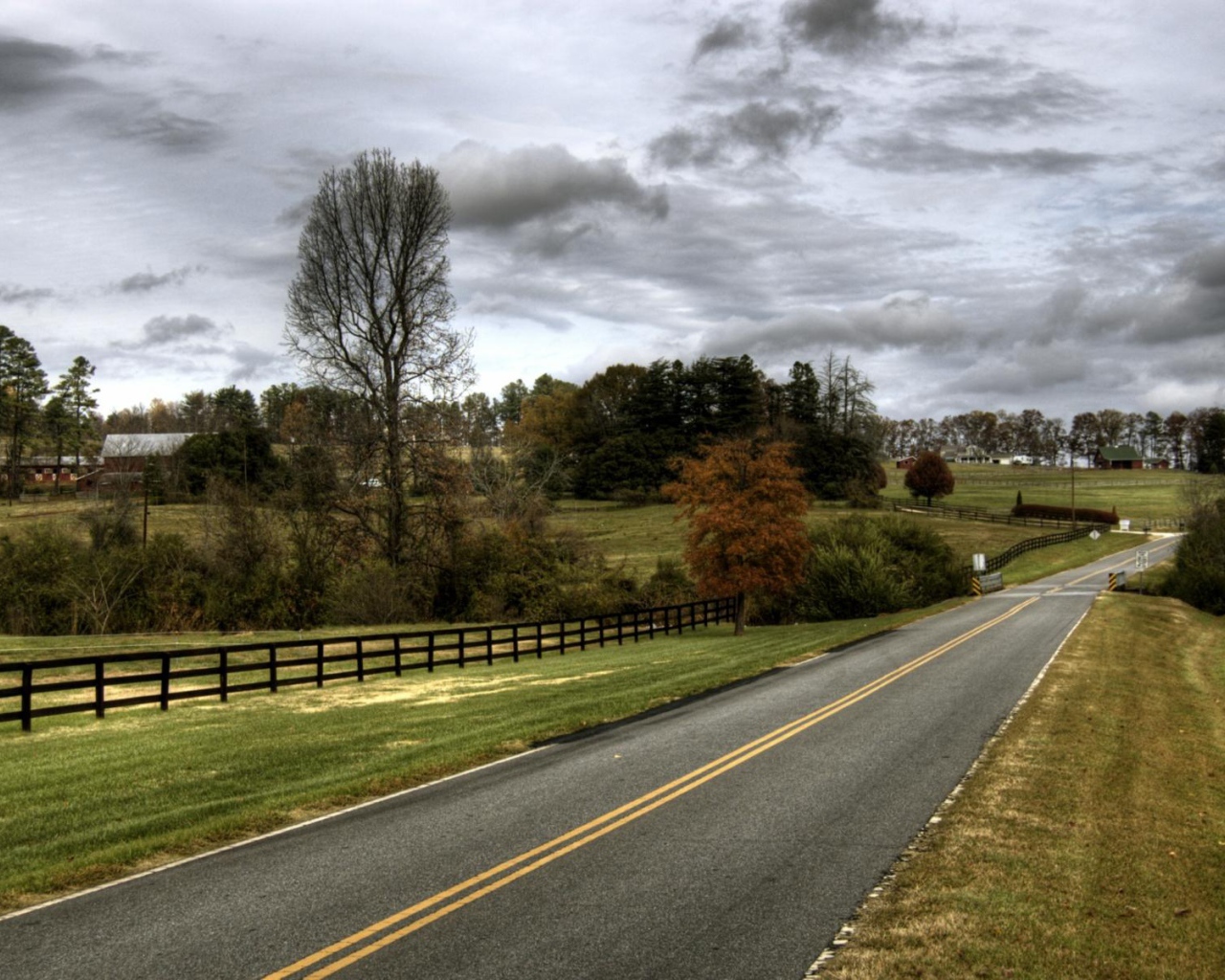 Проселочная дорога США