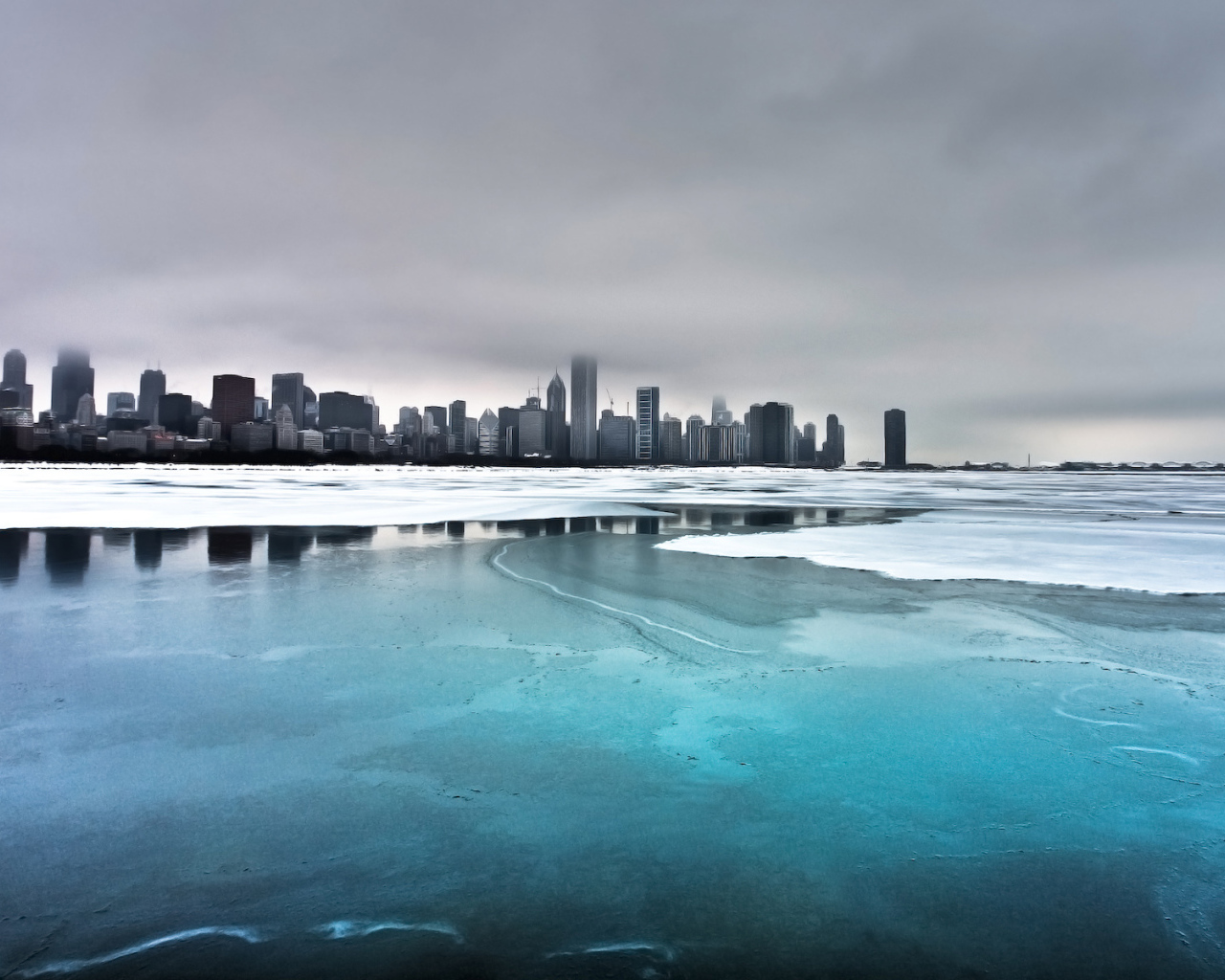 Ледяное Городское Озеро, США