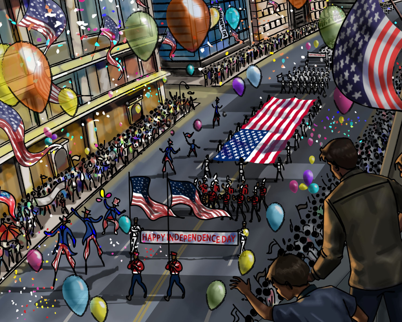 День независимости, США