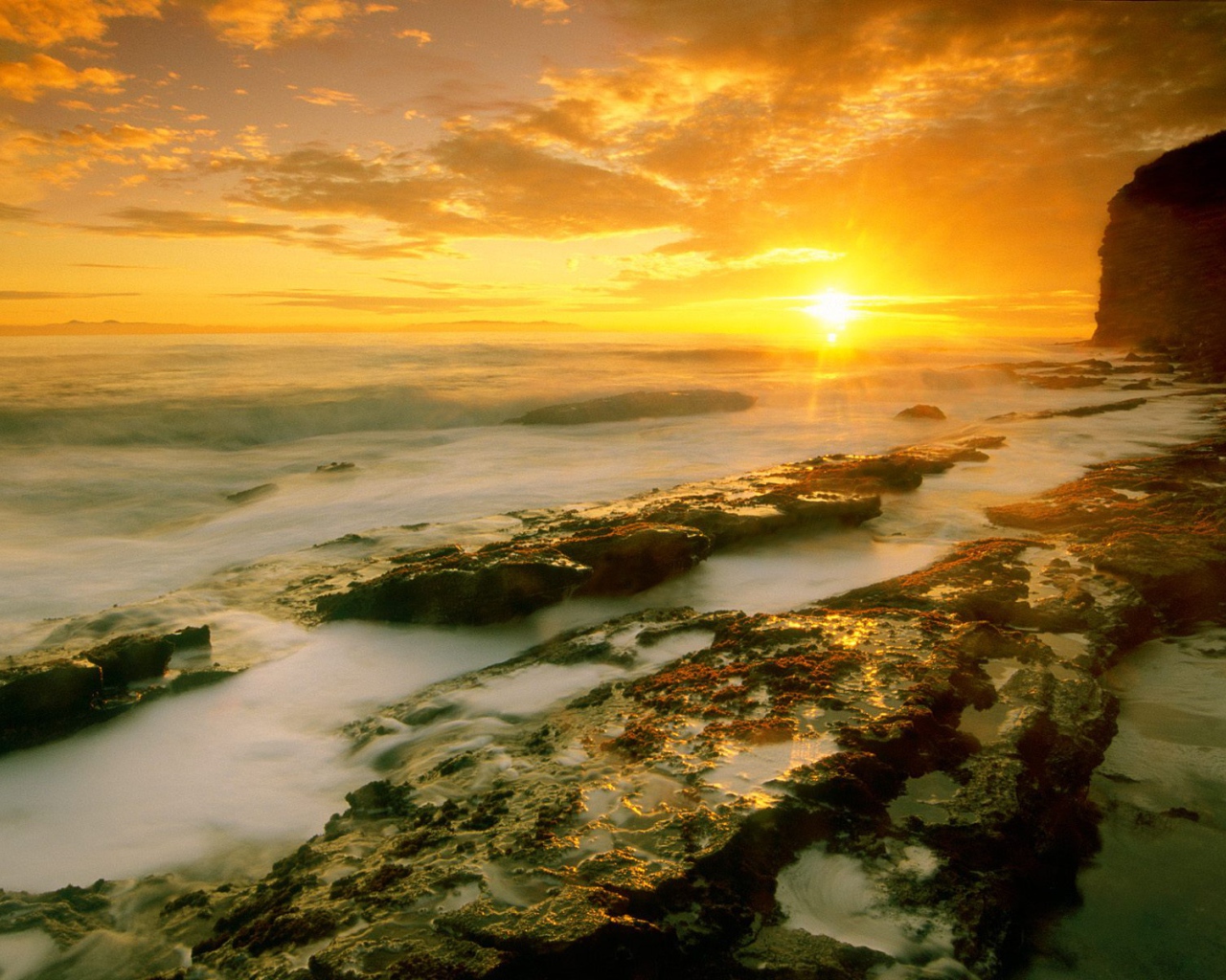 Красивый вид на море  / Сан Педро / Калифорния / США