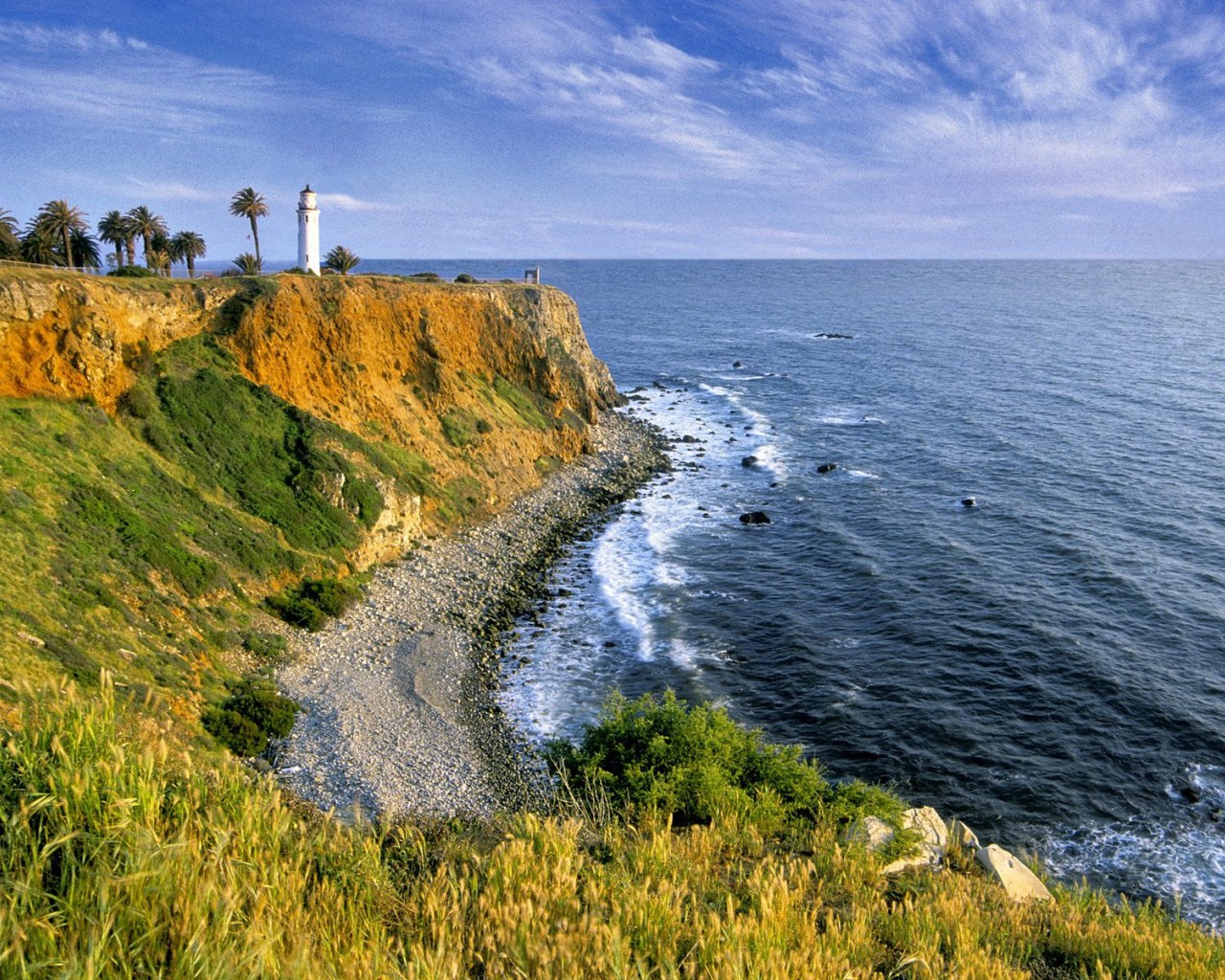 Маяк Винсент / Палос Вердес / Калифорния / США