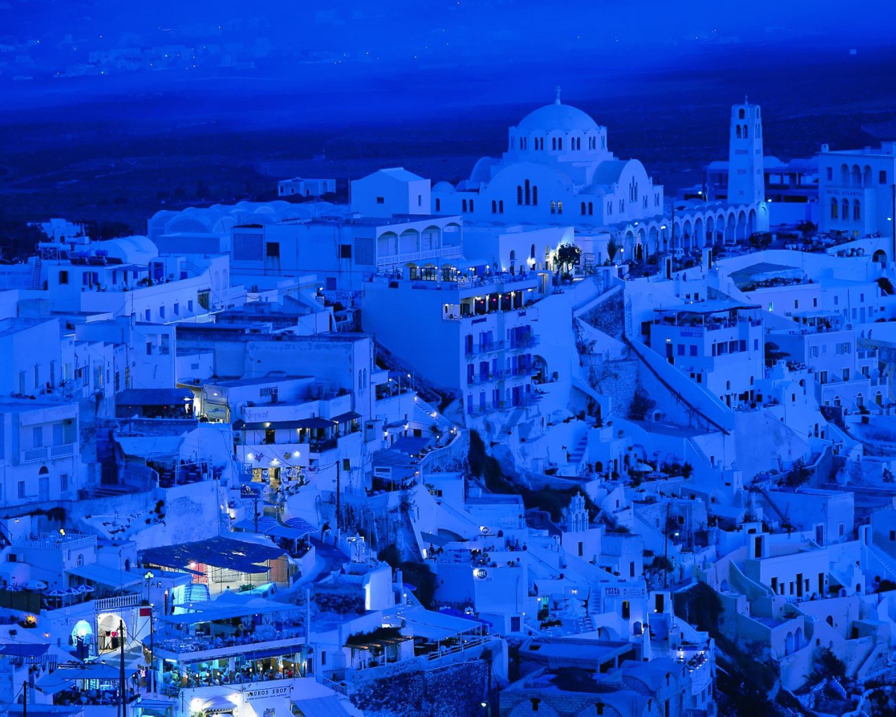 Голубой город