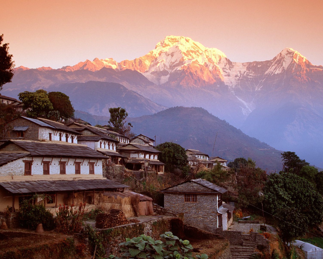 Деревня Ghandrung