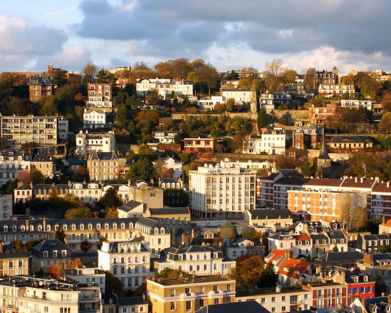 Домики на холме