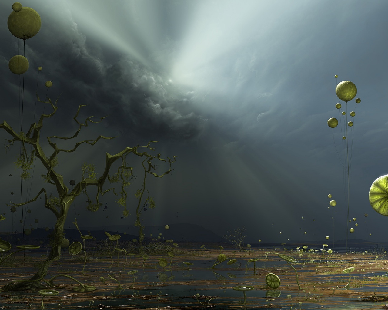 Инопланетные растения