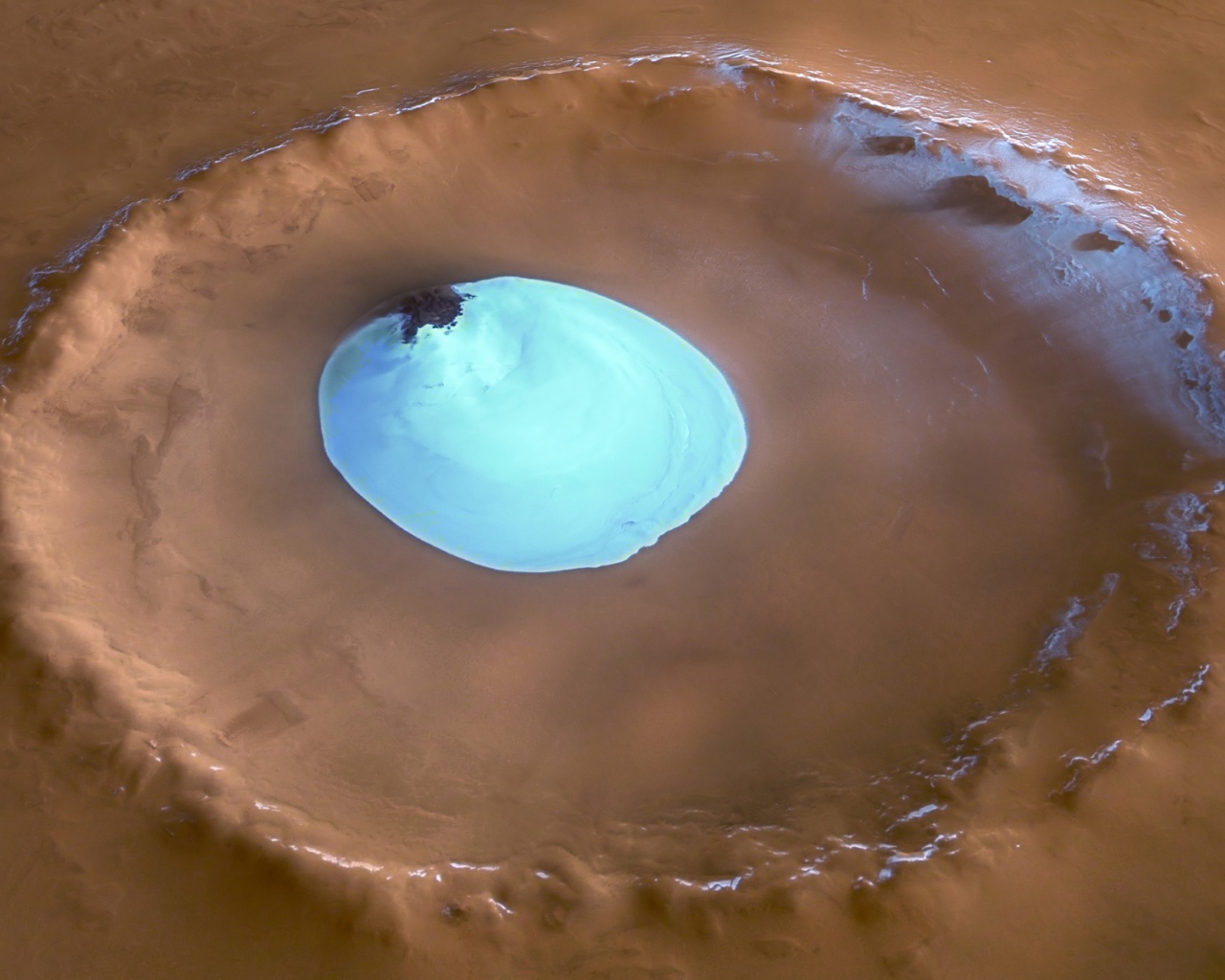 Лед на Марсе
