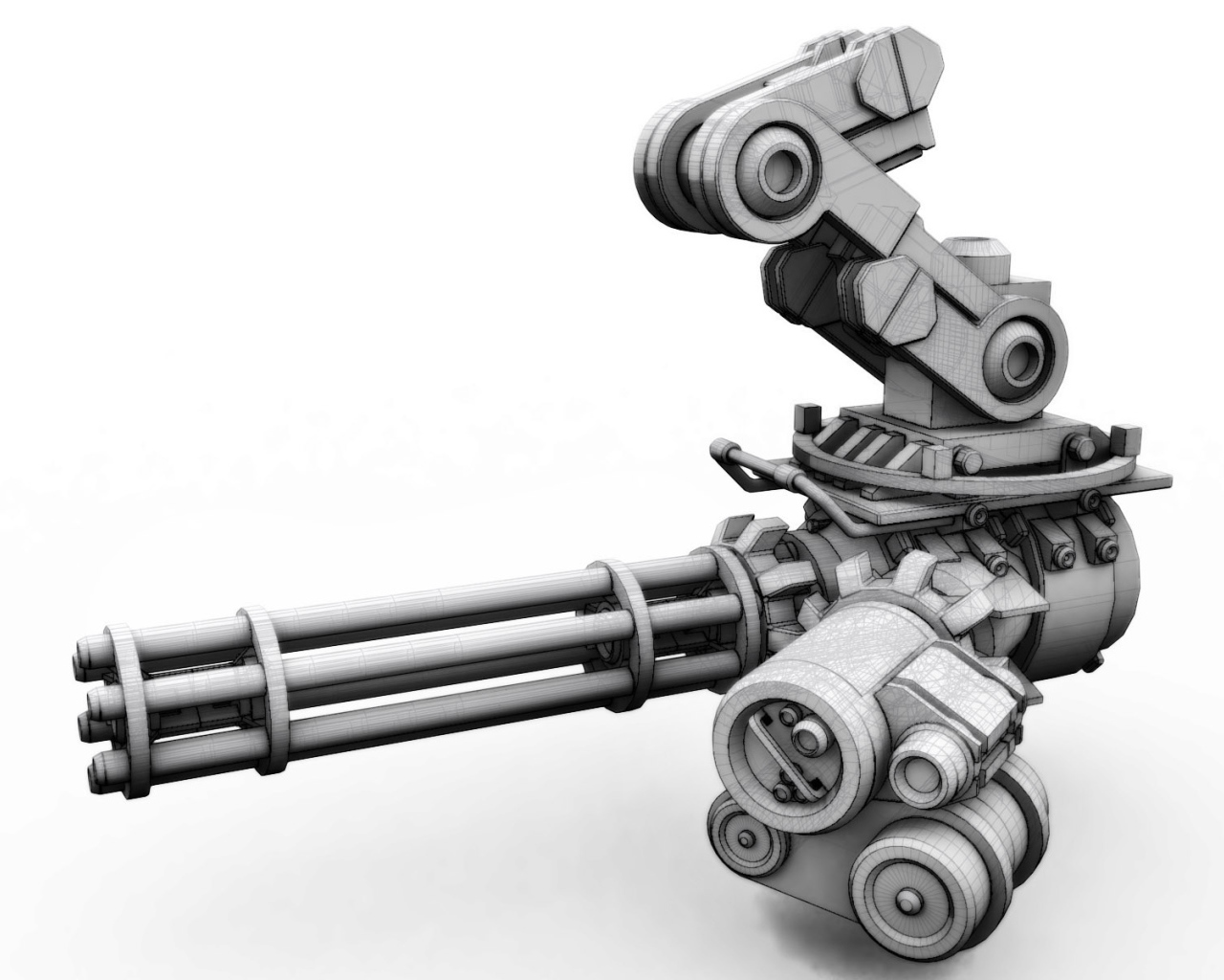 Пулемет мясорубка